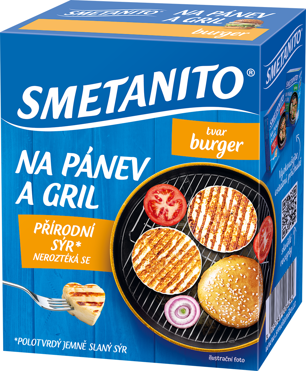 Smetanito na pánev a gril pikantní 200g